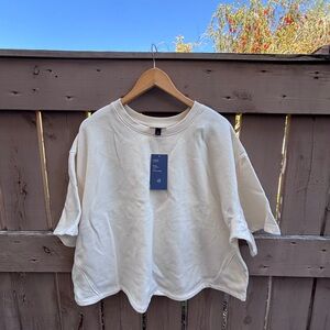 Universal Thread Cream Scoop Neck Sweater